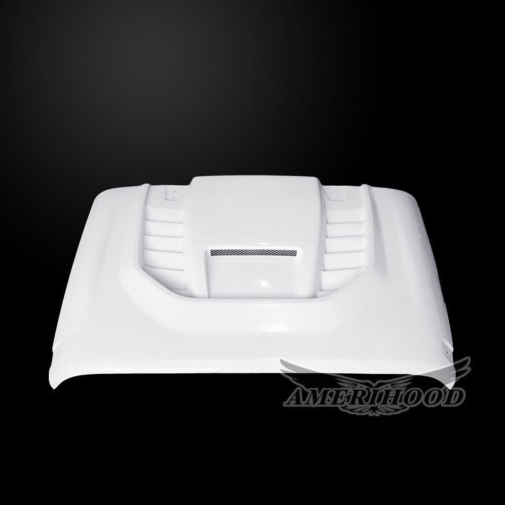 Jeep Wrangler JK STM Style Functional Ram Air Hood